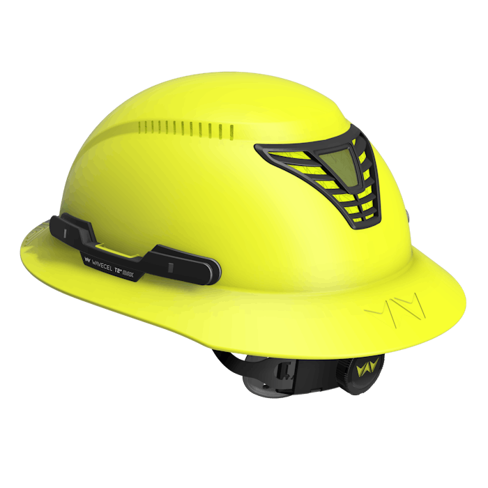 WaveCel T2 + Max Hard Hat in Yellow