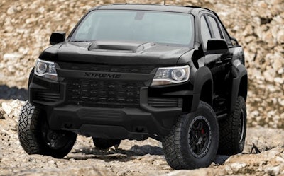 Chevy Colorado ZR2 EXTREME Off Road pickup truck