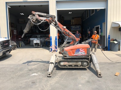 Concrete Cutting Systems transitions to demolition robots