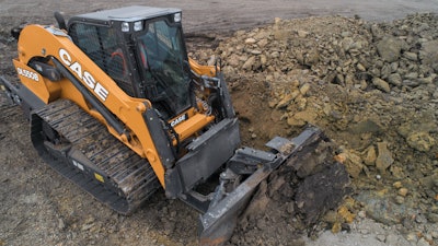 Case DL550B combination compact track loader dozer