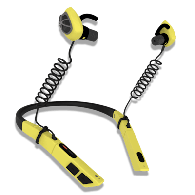 Clear 360 Pro yellow headset