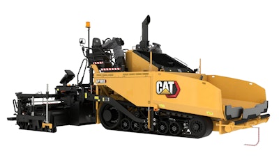 upgraded Cat AP1055 Asphalt Paver studio shot