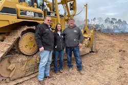 John Ray Evans, Julie Sanders and John Hartley Evans of H.W. Tucker