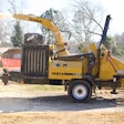 Vermeer AX17 Brush Chipper mulching tree limbs
