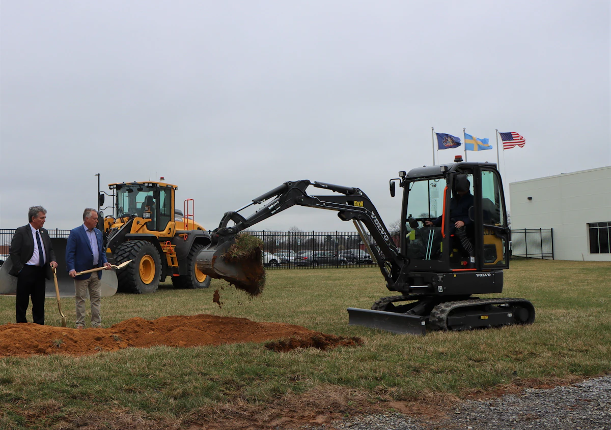 Volvo breaks ground on future-focused tech and training center - Vimarsana News