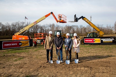 Fabick Rents Groundbreaking Ceremony