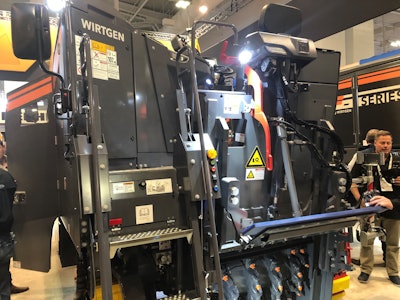 Wirtgen W 120 Fi cold planer rear view