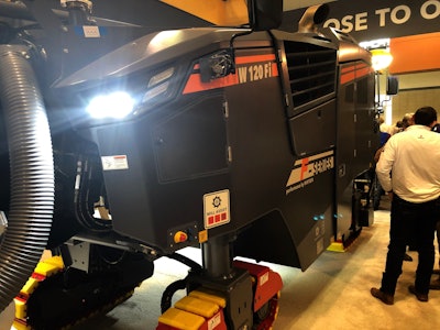 Wirtgen W 120 Fi cold planer display world of asphalt