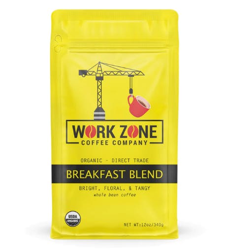 Work Zone coffee breakfast blend