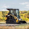 ASV RT-40 Compact Track Loader parked outside.