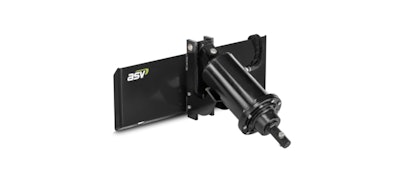 ASV auger drive attachment for skid steers and compact track loaders