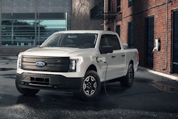 Ford Lightning charging