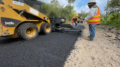 Mazio Skid Steer Mounted SKID Paver