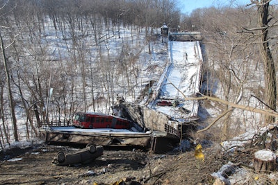 pittsburgh bridge collapse scene