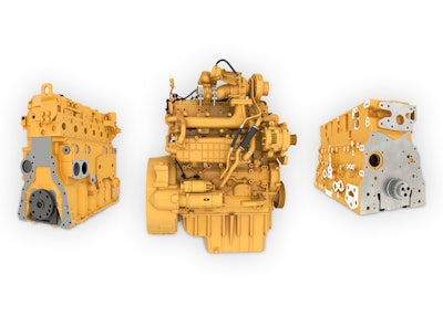 Caterpillar remanufactured engine