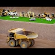 Caterpillar articulated dump truck