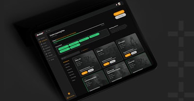 Buildwitt Training App Interface on a tablet