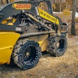 New Holland Skid Steer with Airless Evolution Wheel EWRS-HS tire