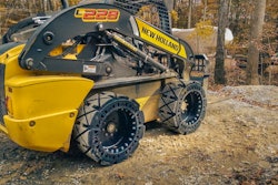 New Holland Skid Steer with Airless Evolution Wheel EWRS-HS tire