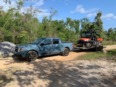 2022 Ford Maverick max towing