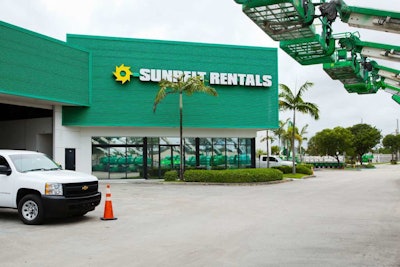 Sunbelt Rental storefront