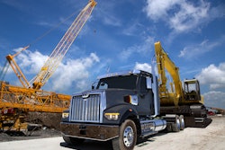 Western Star 49X on a job site