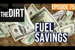 the dirt episode 75 fuel savings text over one hundred dollar bills