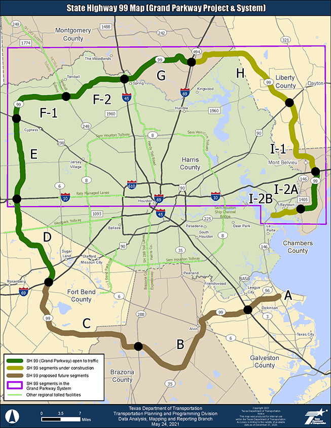 New 53-miles Section Of Grand Parkway Open In Texas | Equipment World