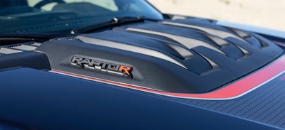 2023 F 150 Raptor R Exterior Antimatter Blue 09