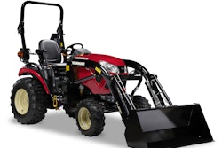 The Yanmar SA325 compact utility tractor.