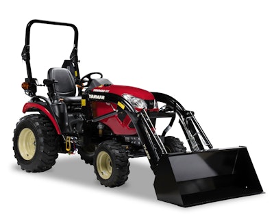 The Yanmar SA325 compact utility tractor.