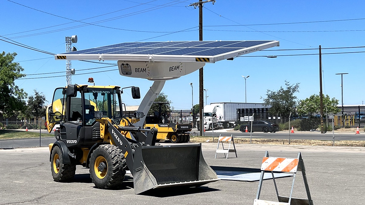 Volvo CE offers Beam Global Off-Grid Charging Systems (Video)