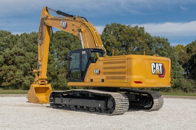 Cat 336 excavator unmanned
