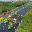 XCMG unmanned road construction fleet