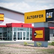 Altorfer Cat yard sign and storefront