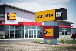 Altorfer Cat yard sign and storefront