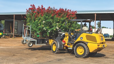 John Deere G-tier 184 compact wheel loader