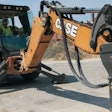 CASE construction backhoe loader