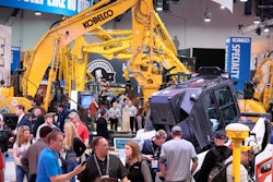 floor shot of CONEXPO-CON/AGG 2020