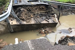 Kentucky floods KY 343 bridge in McRoberts washed out