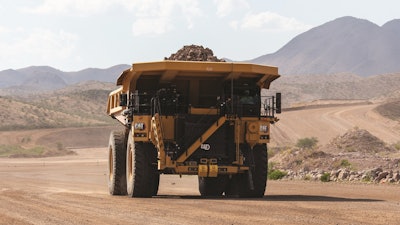 Cat 789 mining truck