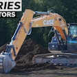 Case E Series excavator screen shot for video