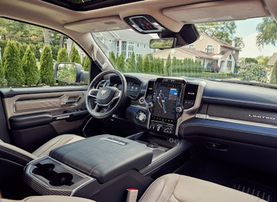 2023 Ram Limited Elite Edition interior seats