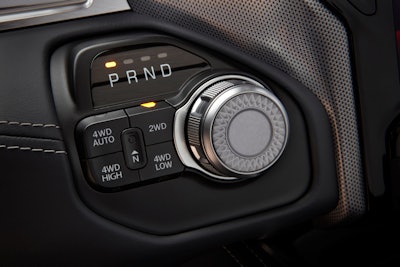 2023 Ram 1500 Limited Elite Edition interior shifter