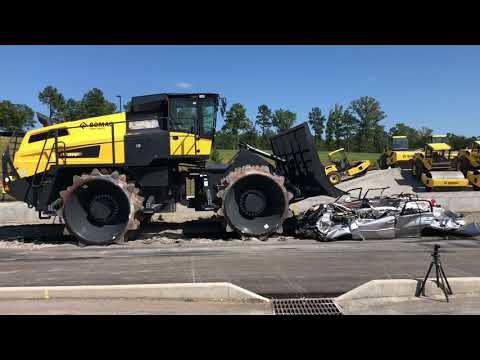 BOMAG&rsquo;s largest landfill compactor