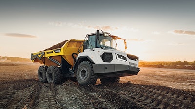 Liebherr TA 230 LItronic articulated dump truck static photo