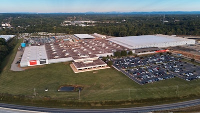 Aerial photo of Bobcat Statesville Manufacturing Facility