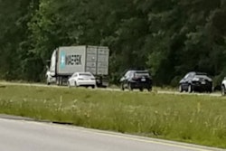 Interstate 26 in South Carolina near SC 27 interchange