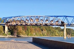 US 60 Spottsville Bridge Kentucky blown up
