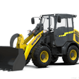 Komatsu Moog Electric Compact Wheel Loader Prototype